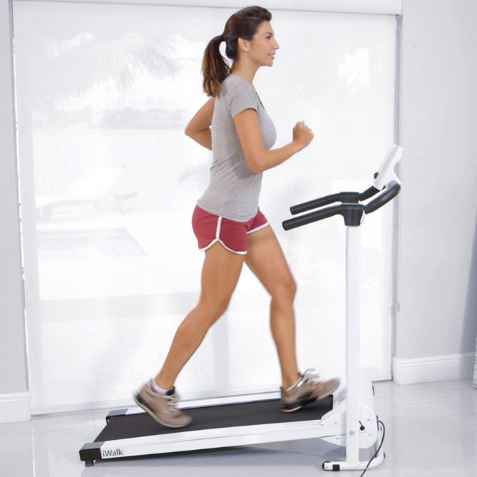 Cinta de andar y correr iWALK: 6 programas predeterminados