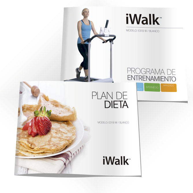 Cinta de andar y correr iWALK: Altavoces integrados
