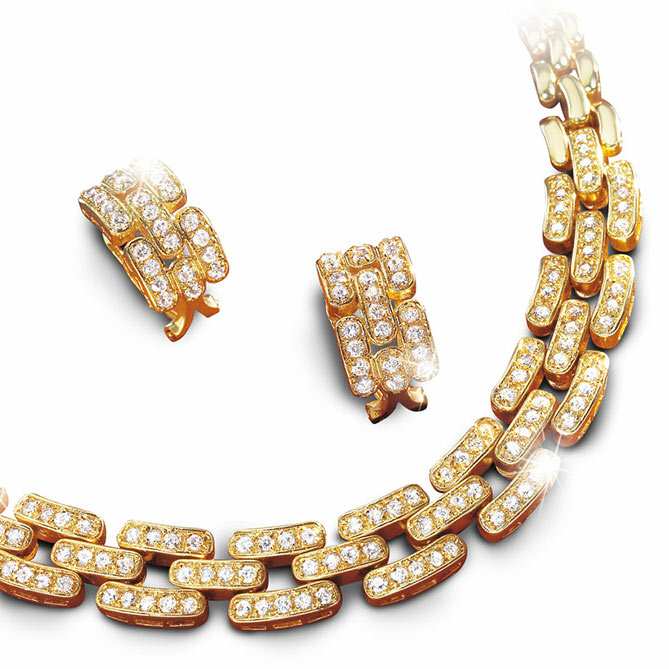 Conjunto Parisienne: oro de Primera Ley