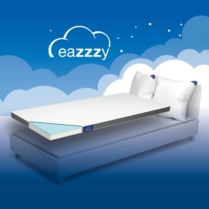 Eazzzy Topper: Eazzzy Topper transforma tu viejo colchón en el mejor sistema de descanso