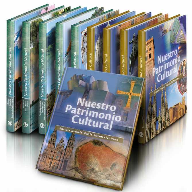 Nuestro Patrimonio Cultural y Natural: Una colección imprescindible para conocer nuestros mayores tesoros naturales y culturales