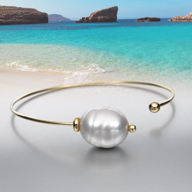 Pulsera Mediterráneo: magnífica Perla de Mallorca